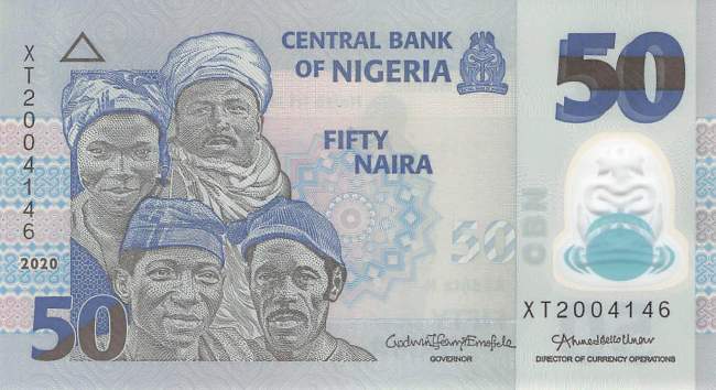 50 Naira 2020